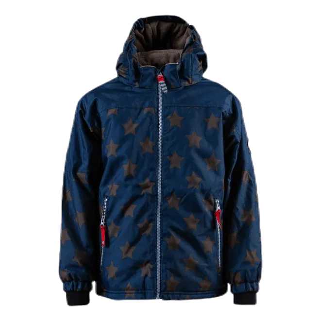 Asger Star Jacket Blue