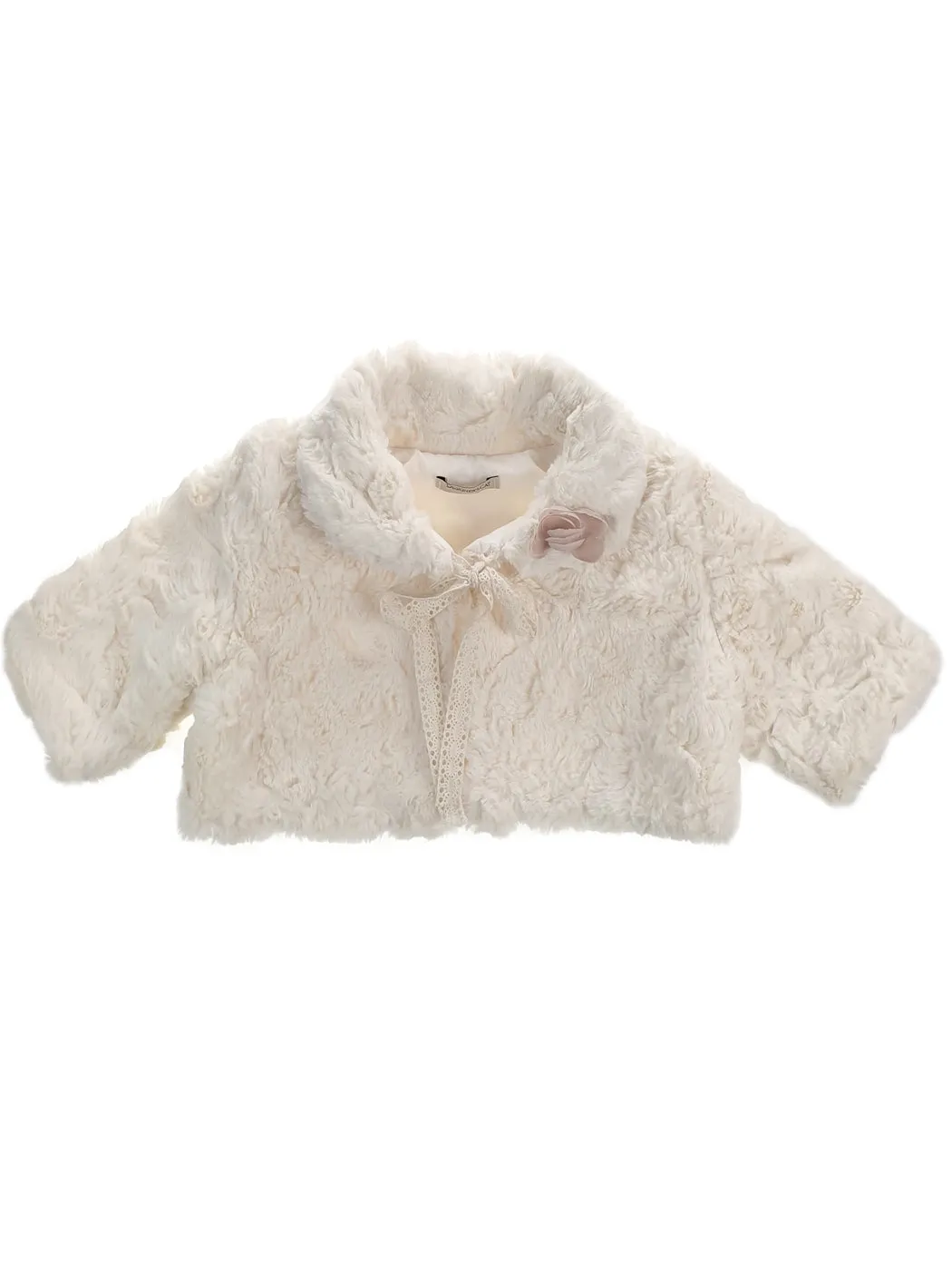 Baby's Bolero Faux fur - ROSA