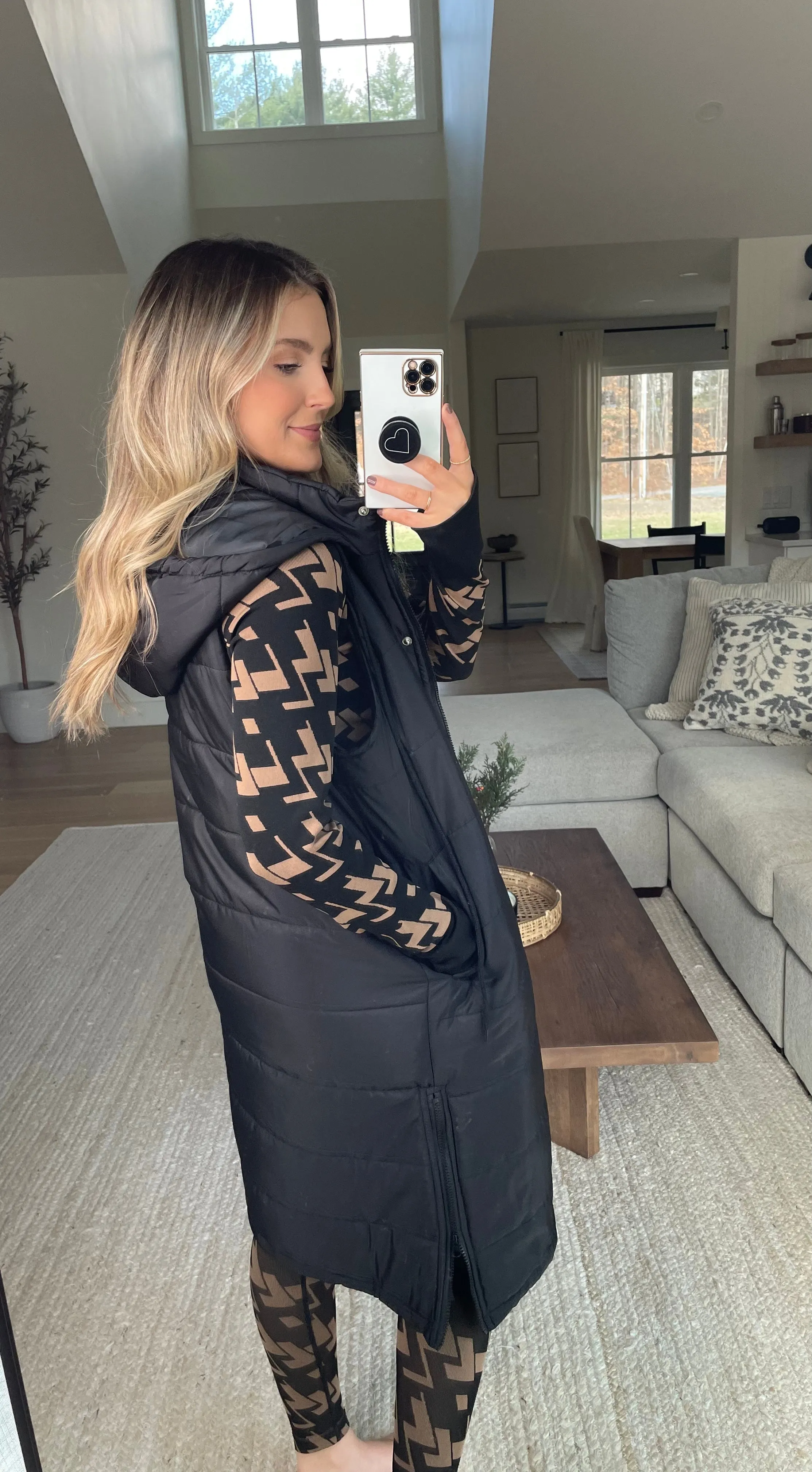 Blakely Long Puffer Vest