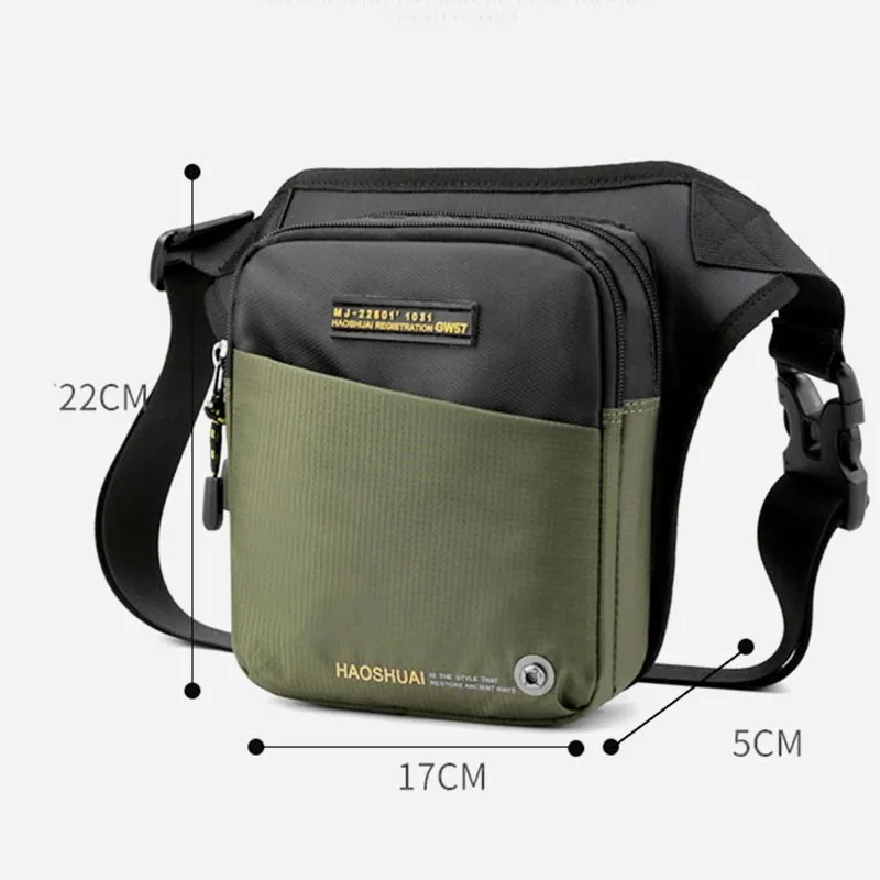 Crossbody Bag For Men Casual Outdoor Riding Sports Waterproof Bag