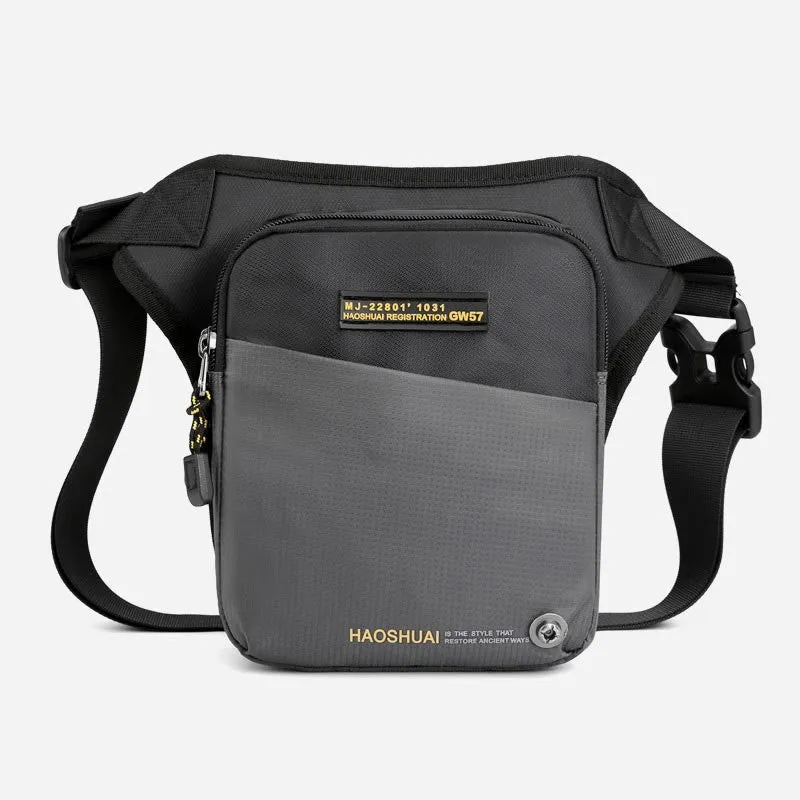 Crossbody Bag For Men Casual Outdoor Riding Sports Waterproof Bag