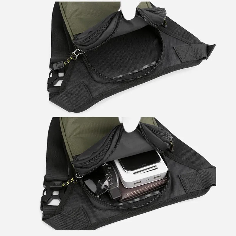 Crossbody Bag For Men Casual Outdoor Riding Sports Waterproof Bag