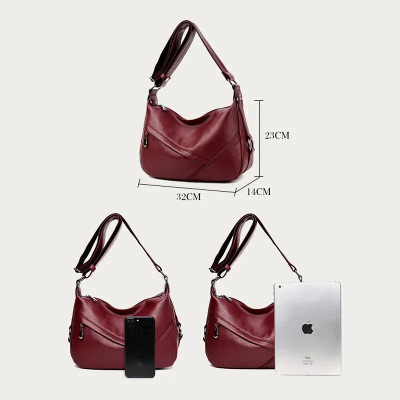 Crossbody Bag For Women Anti Scratch Leather Leisuer Shopping Bag