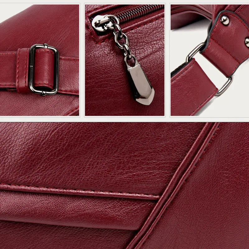 Crossbody Bag For Women Anti Scratch Leather Leisuer Shopping Bag