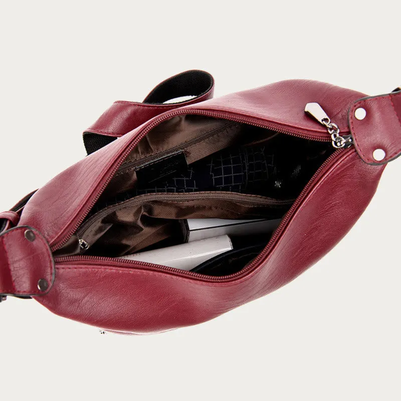 Crossbody Bag For Women Anti Scratch Leather Leisuer Shopping Bag