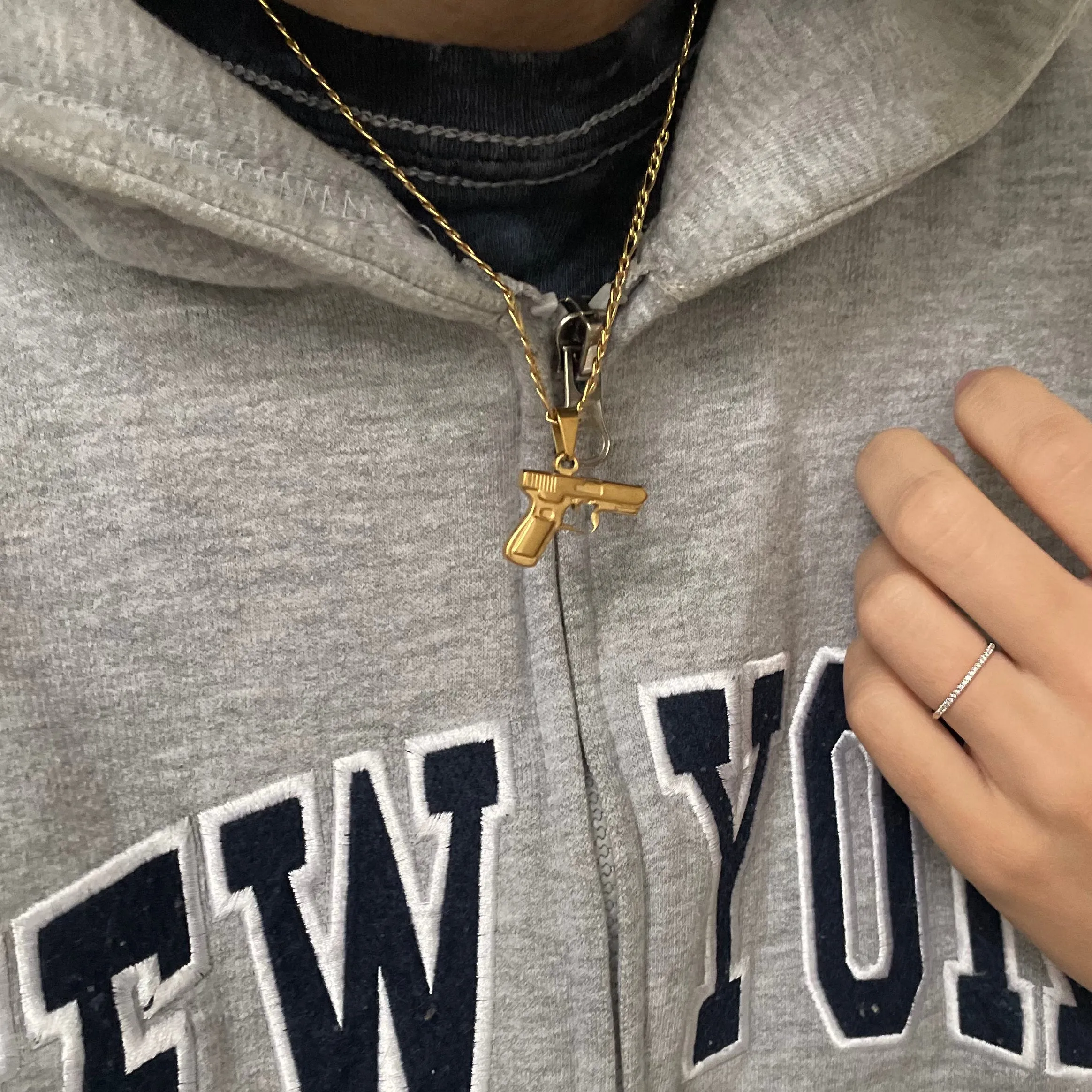 Gun Necklace