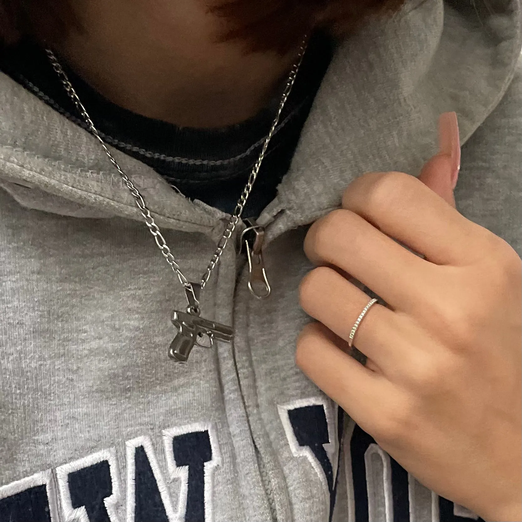 Gun Necklace