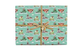 Holiday Walrus Gift Wrap