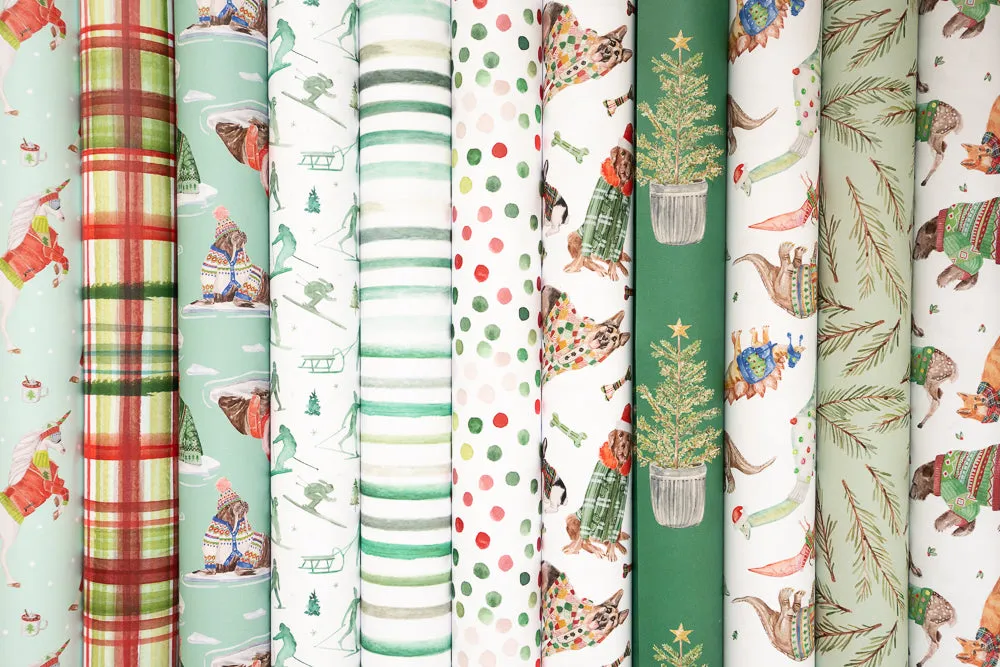 Holiday Walrus Gift Wrap