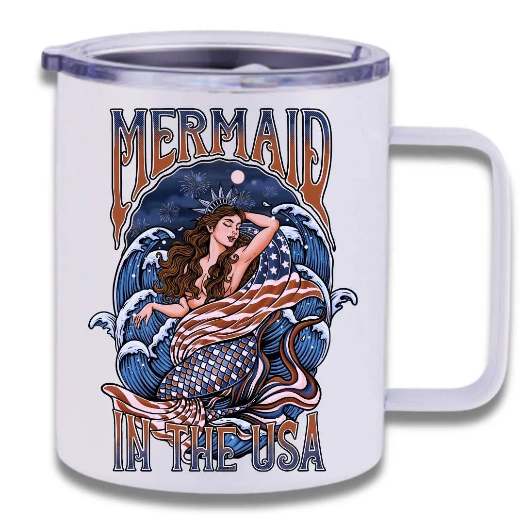 Lady Liberty Insulated Travel Mug