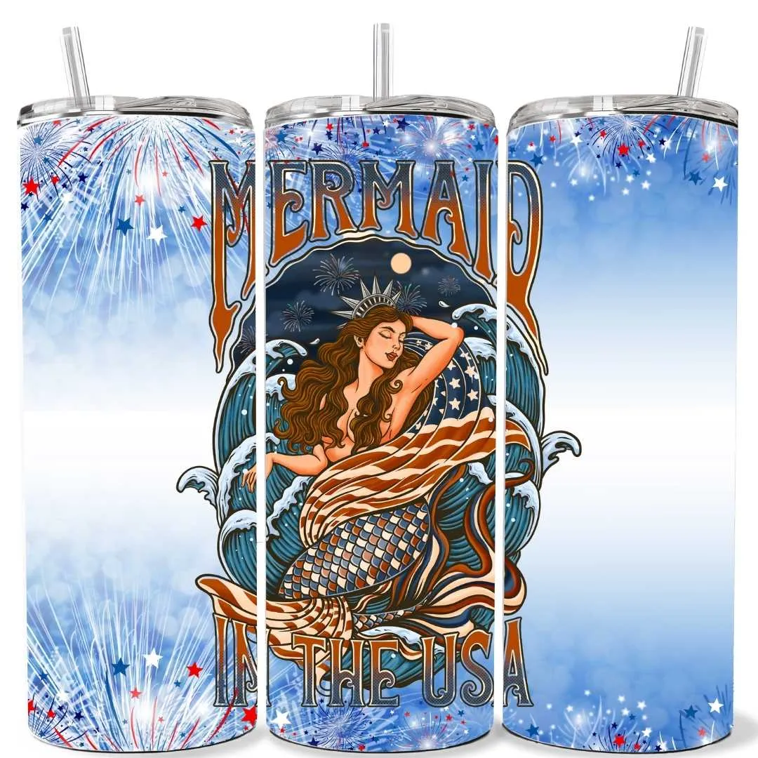 Lady Liberty Insulated Tumbler