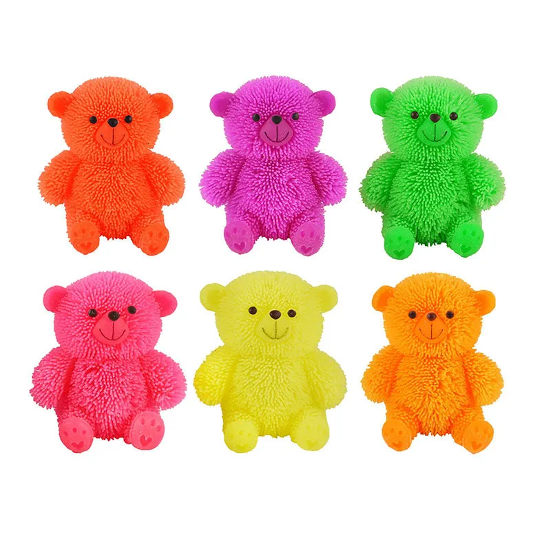 Light Up Puffer Bears 80mm