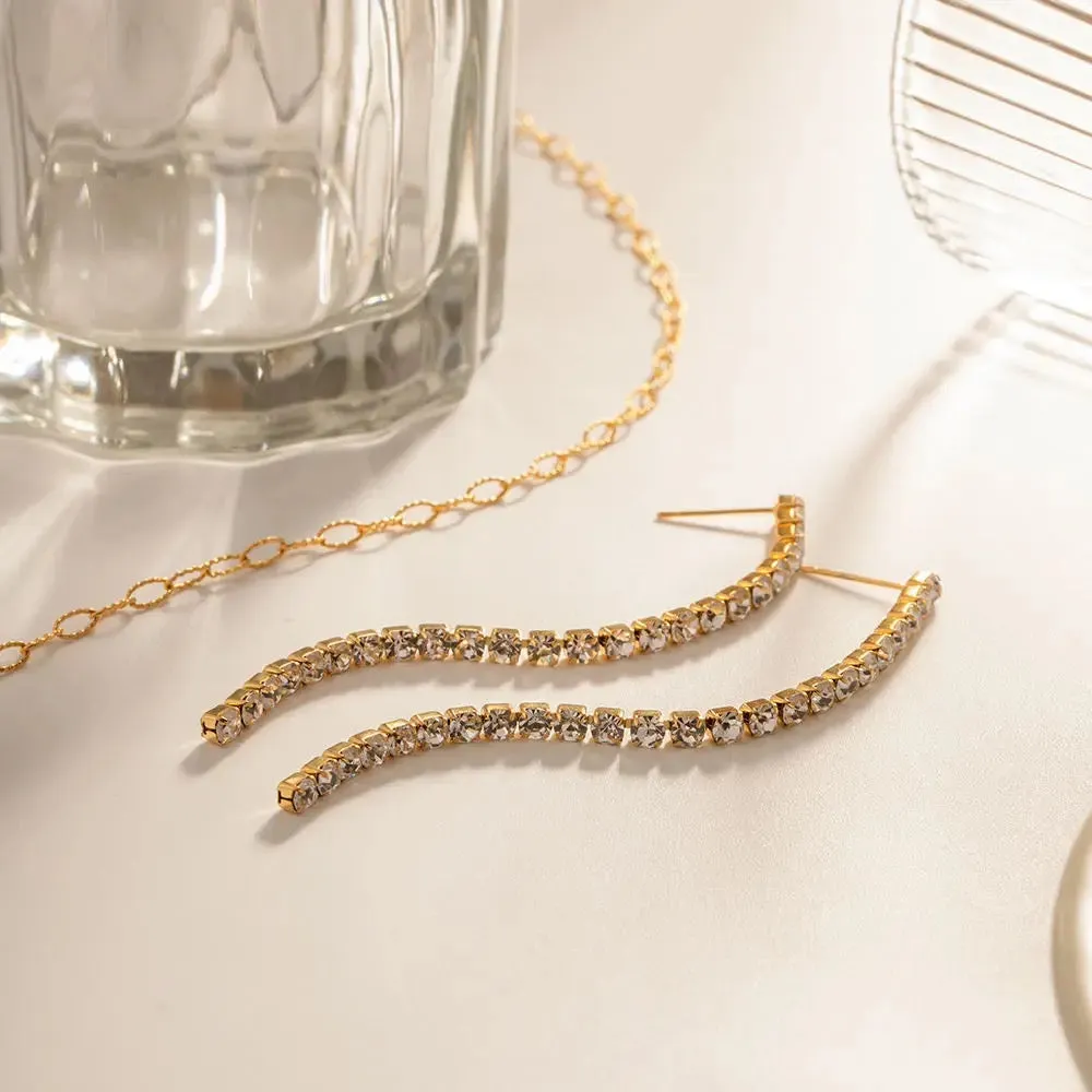 Luxe String Earrings