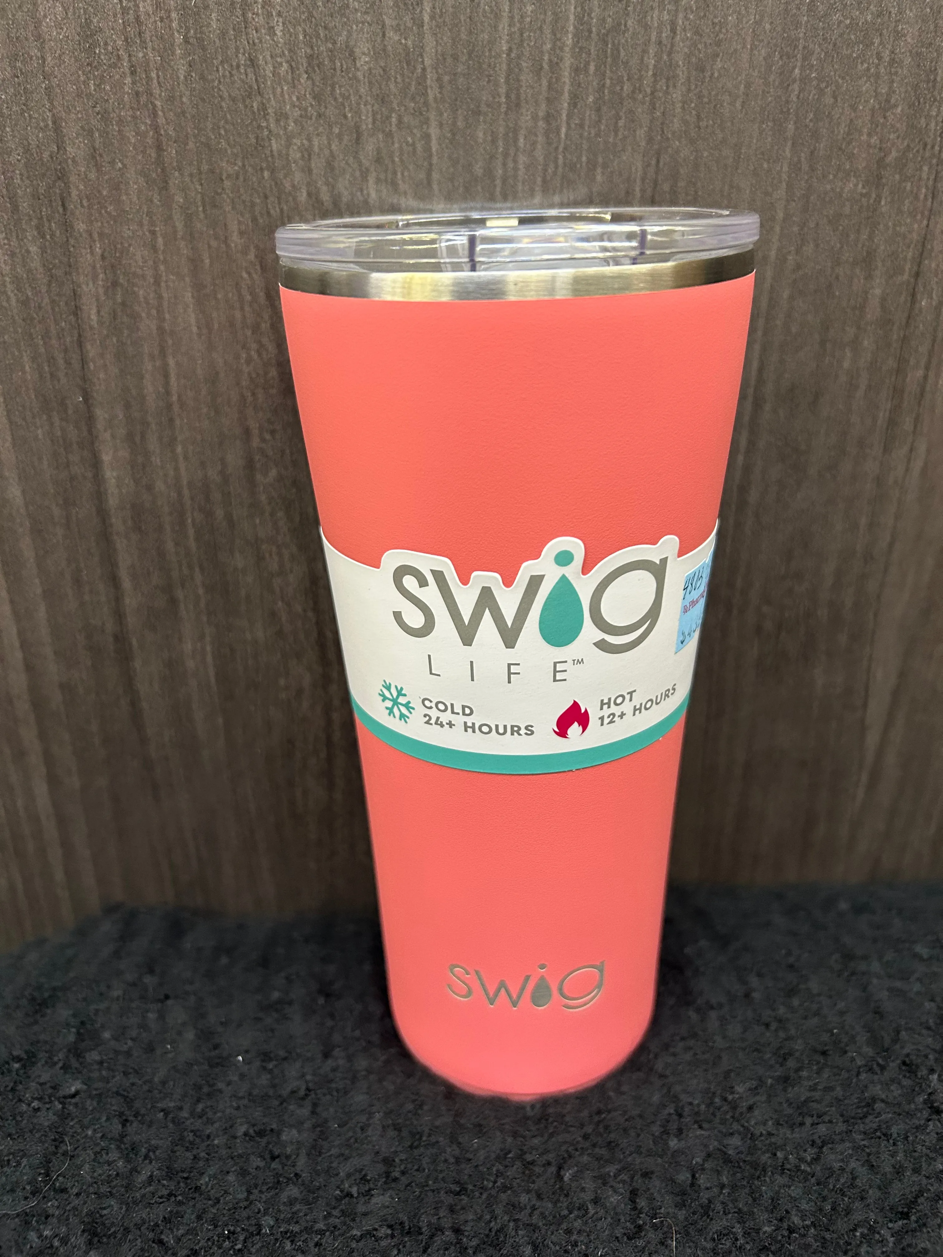 Matte Coral Swing Water Bottles 30, 22 and 20oz
