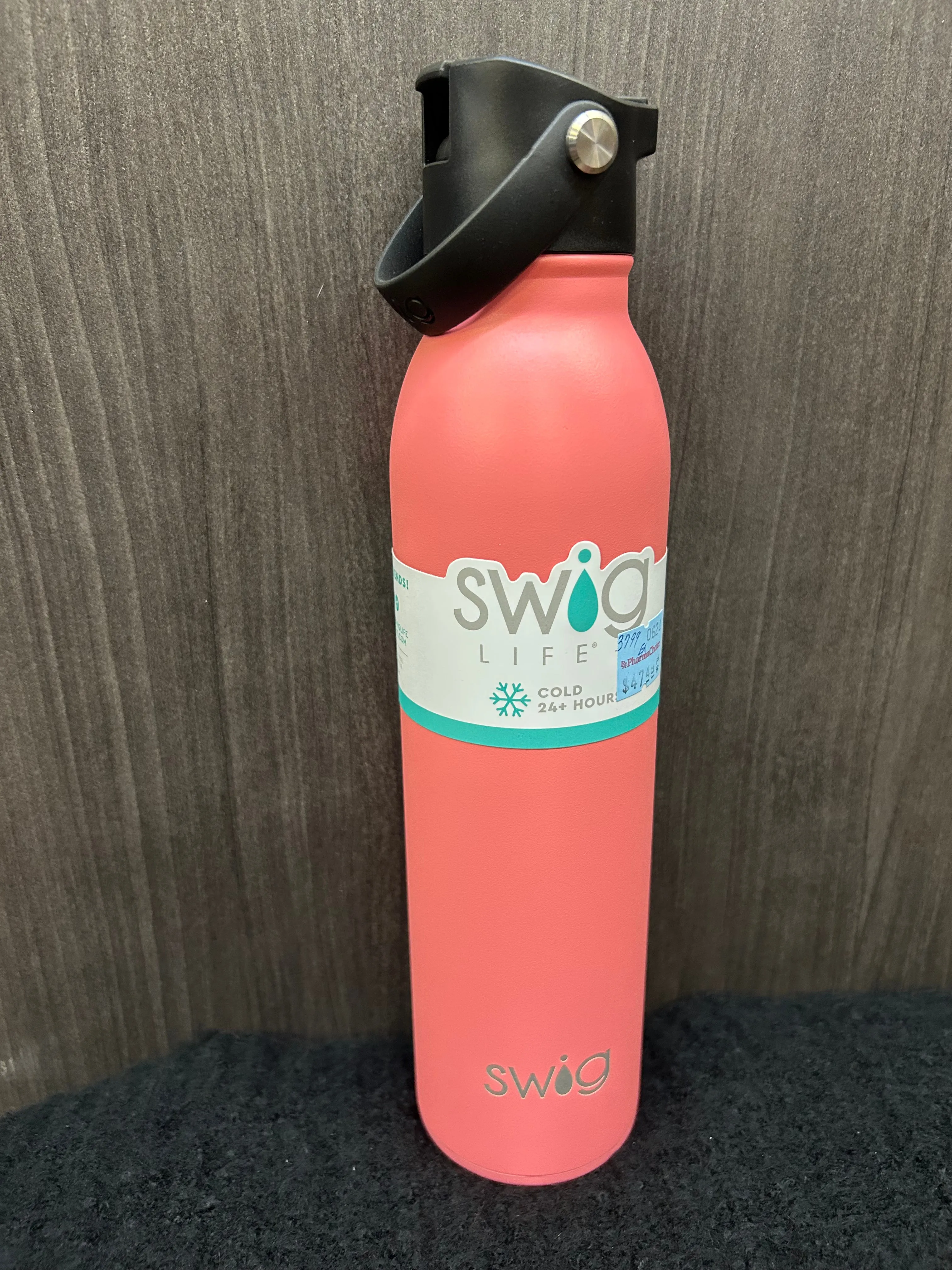 Matte Coral Swing Water Bottles 30, 22 and 20oz