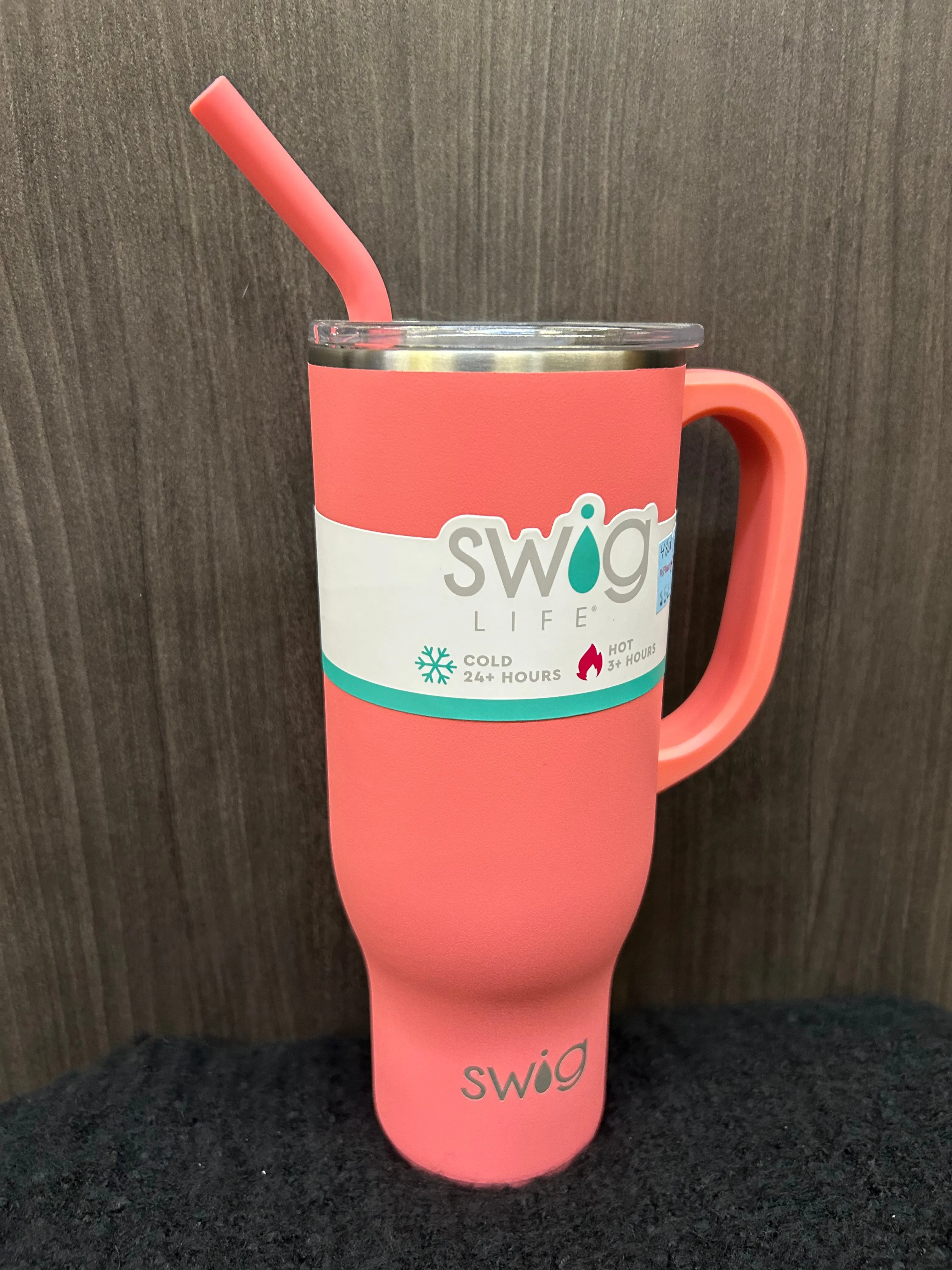 Matte Coral Swing Water Bottles 30, 22 and 20oz
