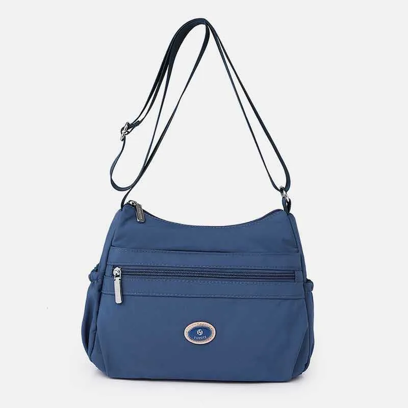 Multiple Color Crossbody Purse Women Large Nylon Commutor Bag