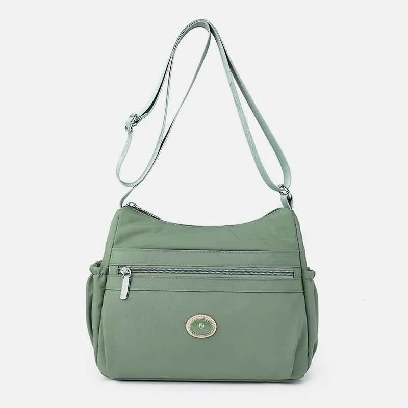Multiple Color Crossbody Purse Women Large Nylon Commutor Bag