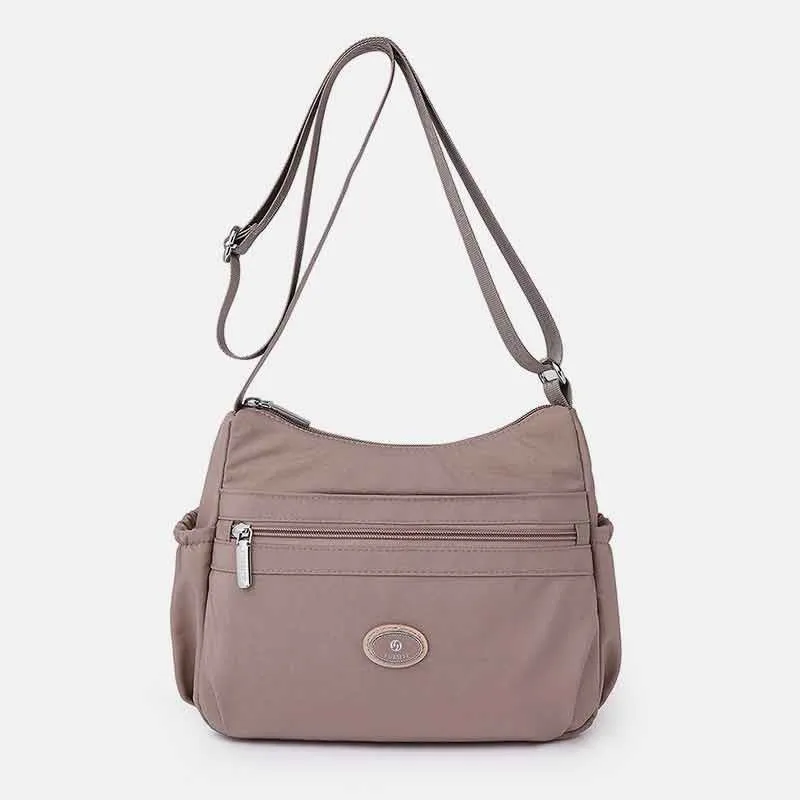 Multiple Color Crossbody Purse Women Large Nylon Commutor Bag