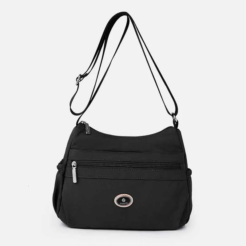 Multiple Color Crossbody Purse Women Large Nylon Commutor Bag