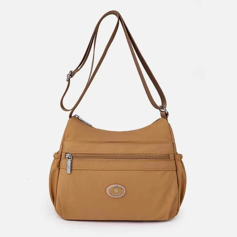 Multiple Color Crossbody Purse Women Large Nylon Commutor Bag