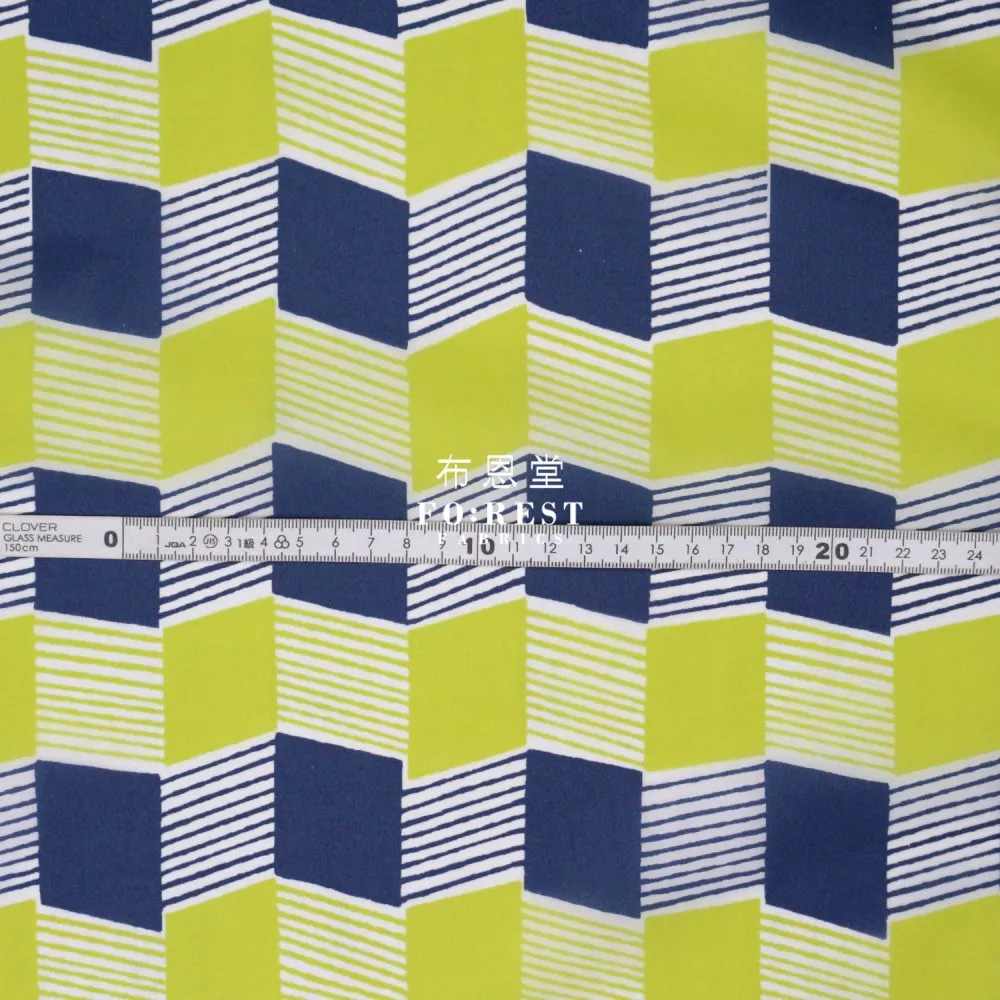 Nylon Waterproof - Geometry 薄防水Yellow