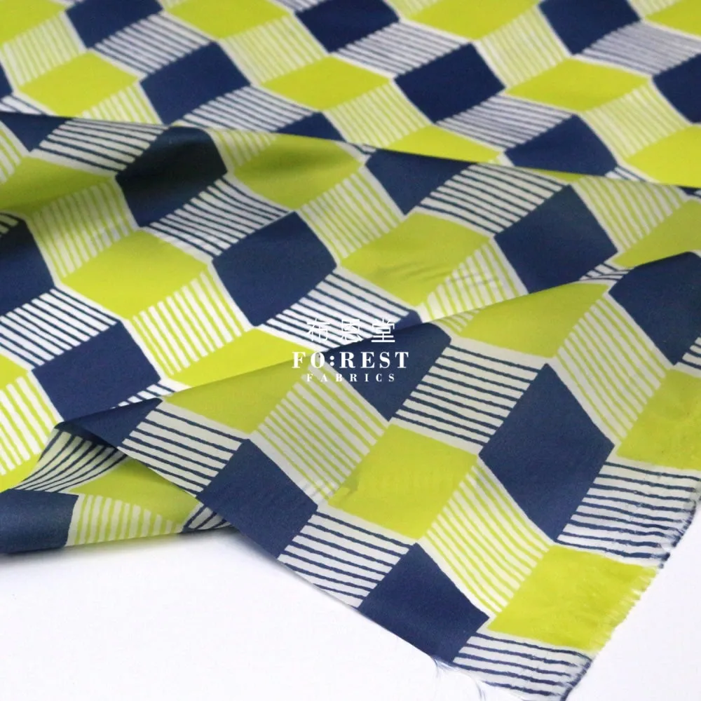 Nylon Waterproof - Geometry 薄防水Yellow