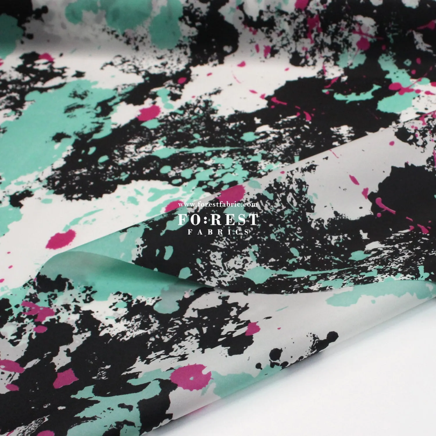 Nylon Waterproof - Graffiti 薄防水Black