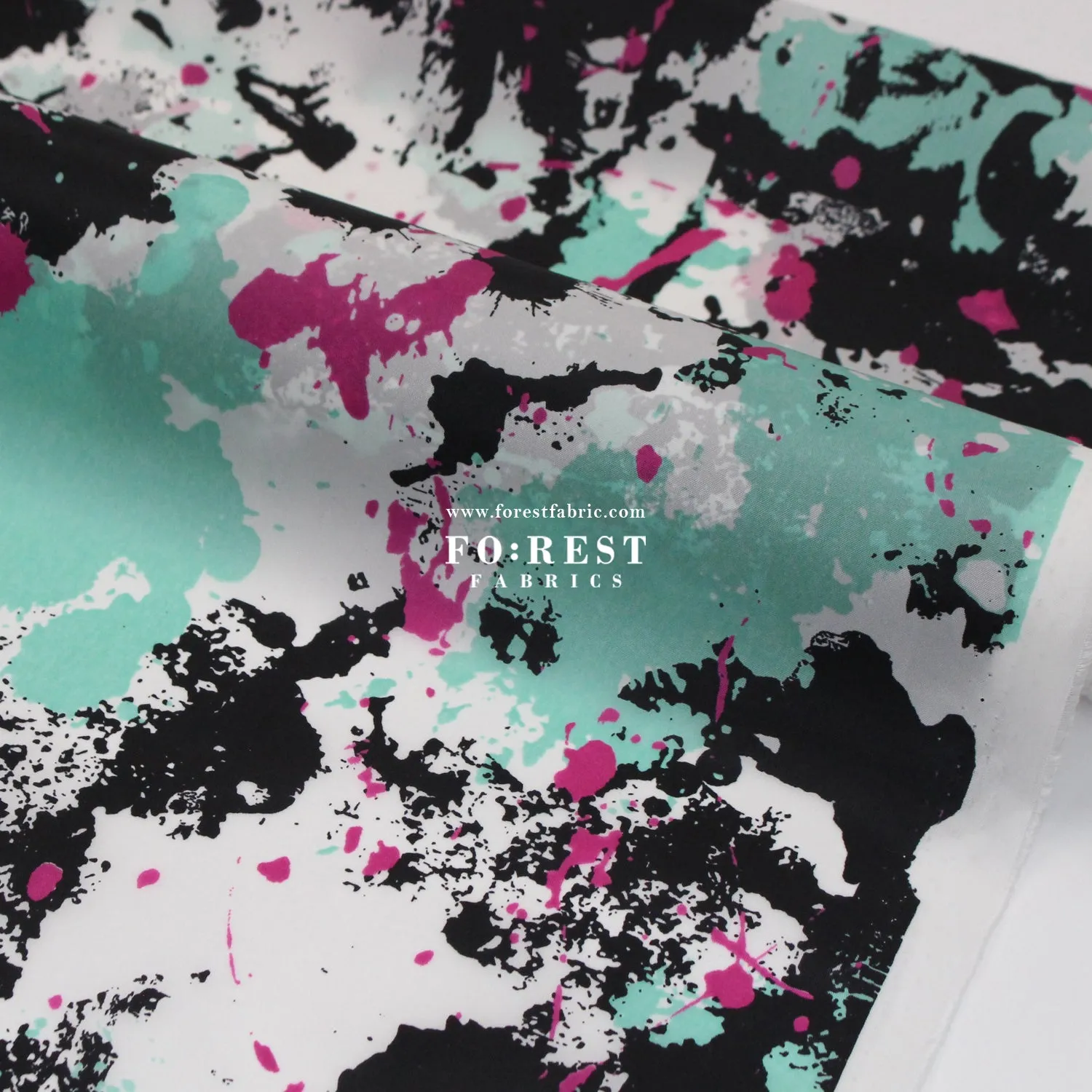 Nylon Waterproof - Graffiti 薄防水Black