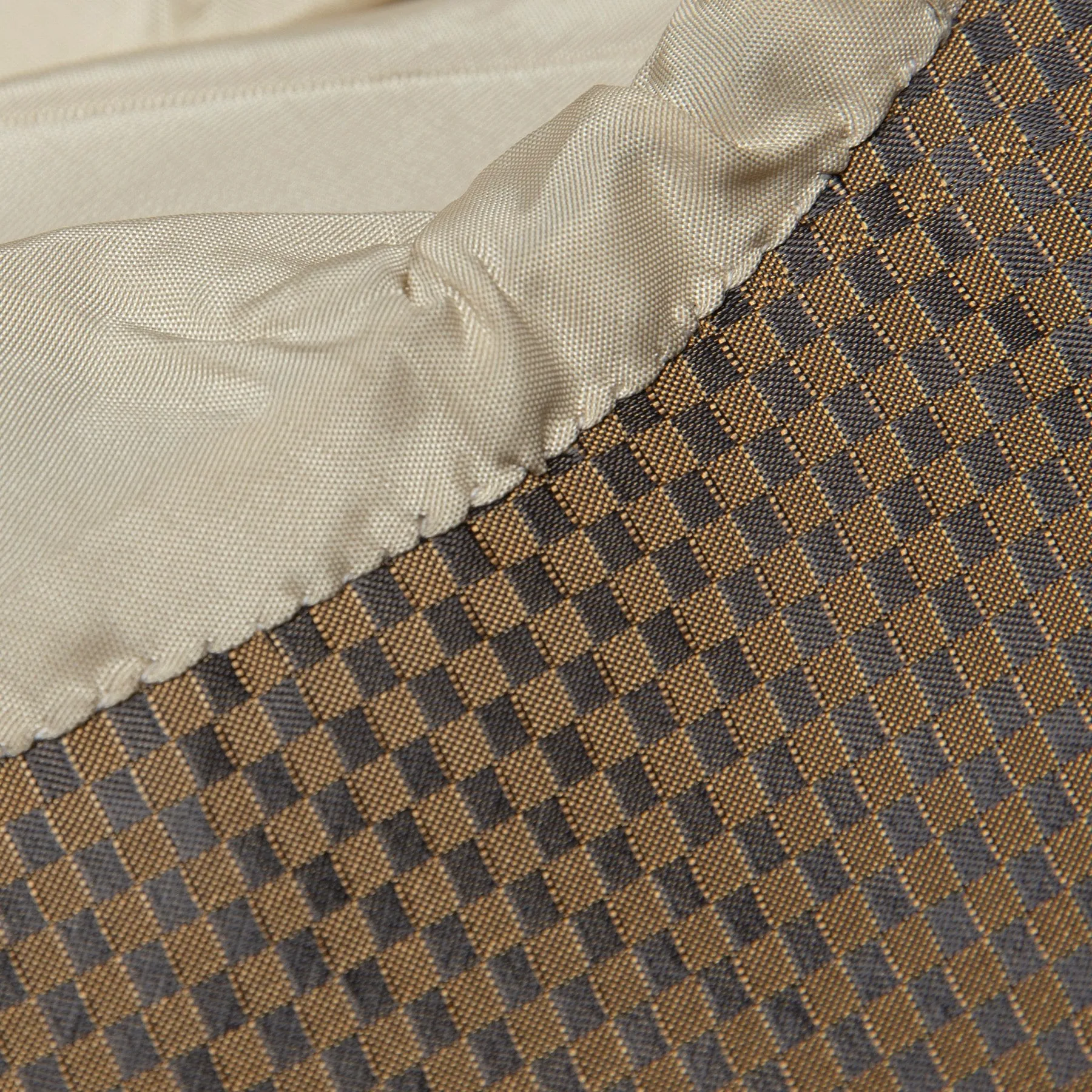 Overcheck Herringbone Tweed Virgin Wool Polo Coat