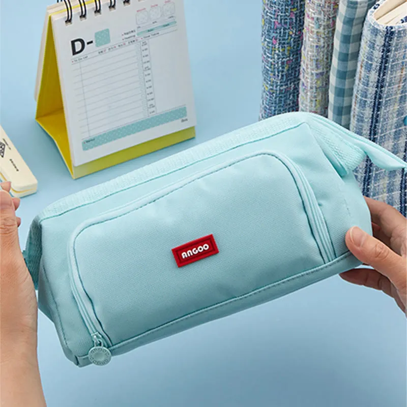 Pencil Case For Study Double Layer Multifunctional Large Capacity Pencil Bag