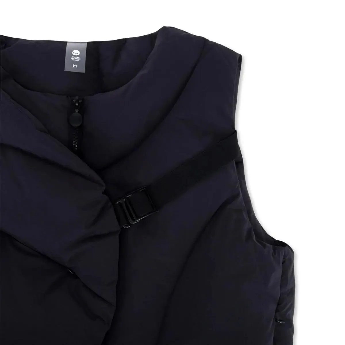 "BAD" Sleeveless Vest - Black