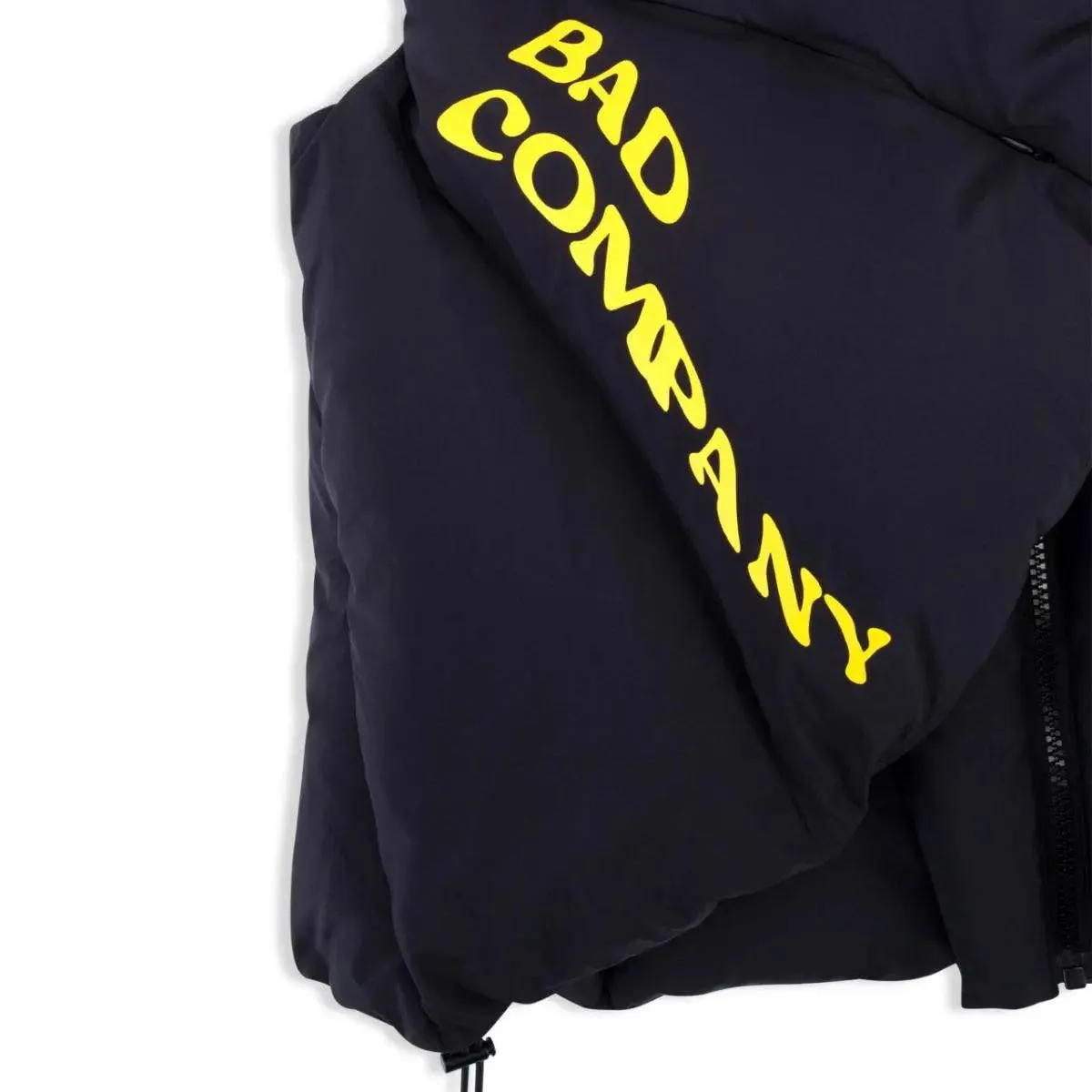 "BAD" Sleeveless Vest - Black