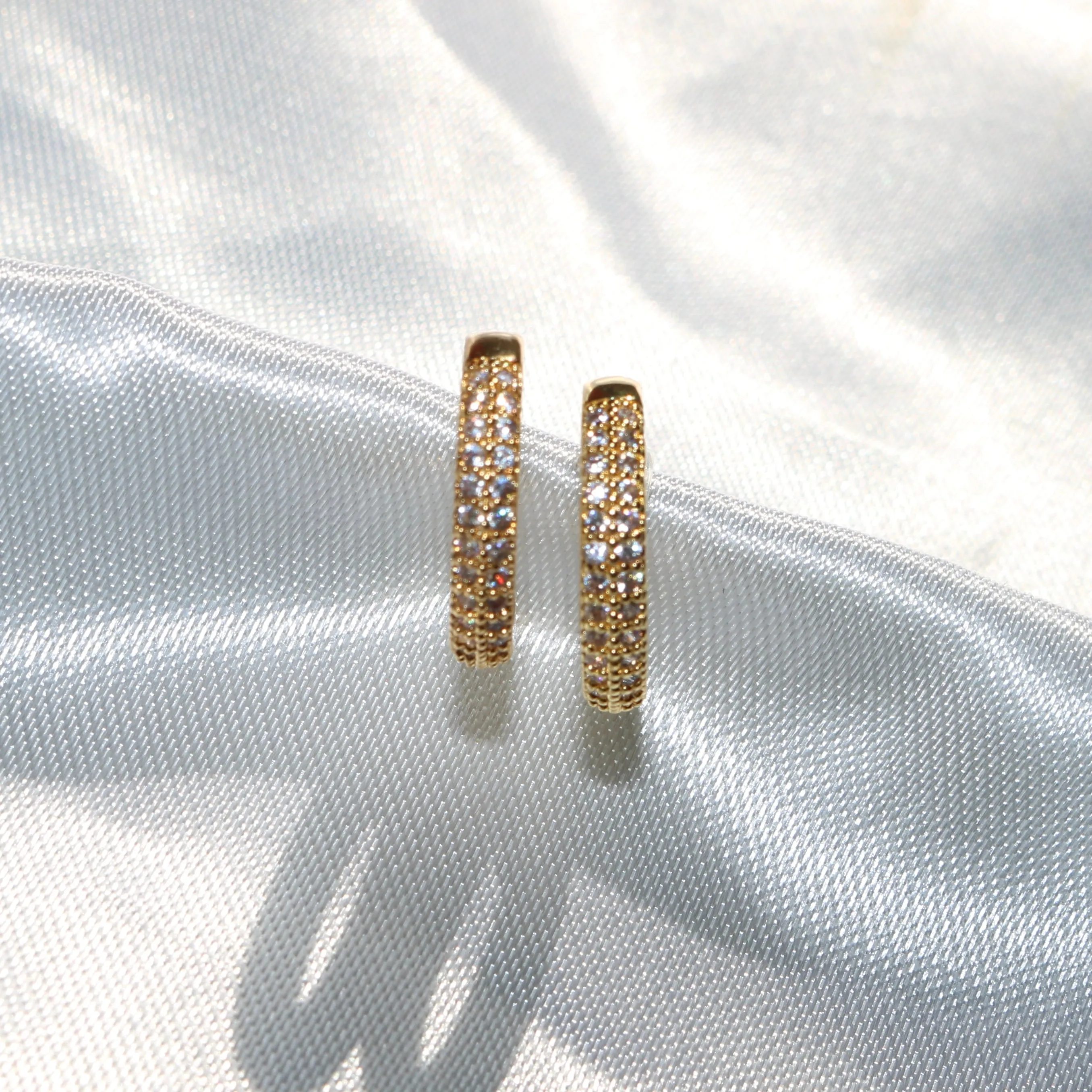 Sparkly Clip On Earrings