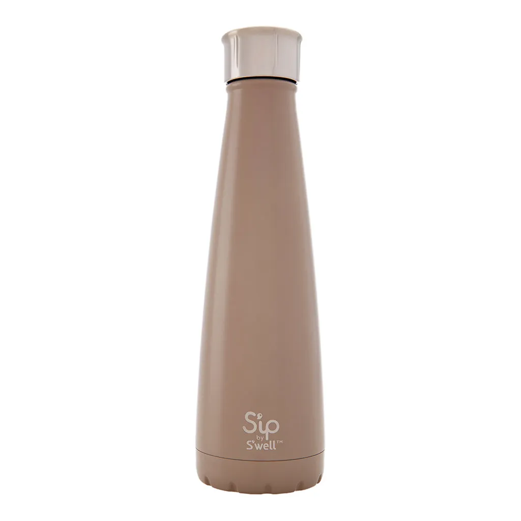 Steel Grey Stainless Steel Water Bottle