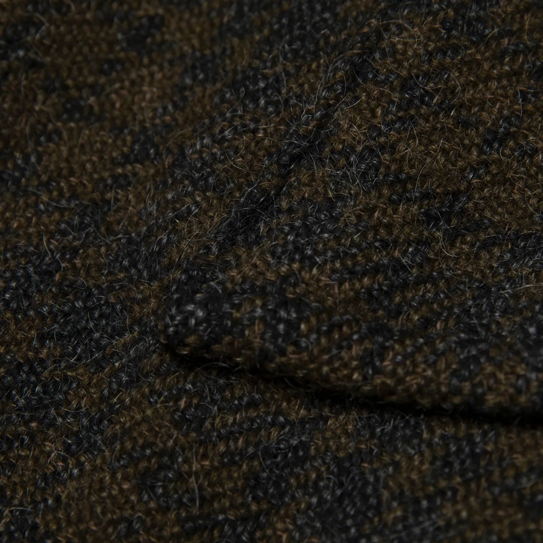 Stribel Homespun Donegal Tweed Car Coat