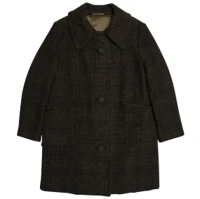 Stribel Homespun Donegal Tweed Car Coat