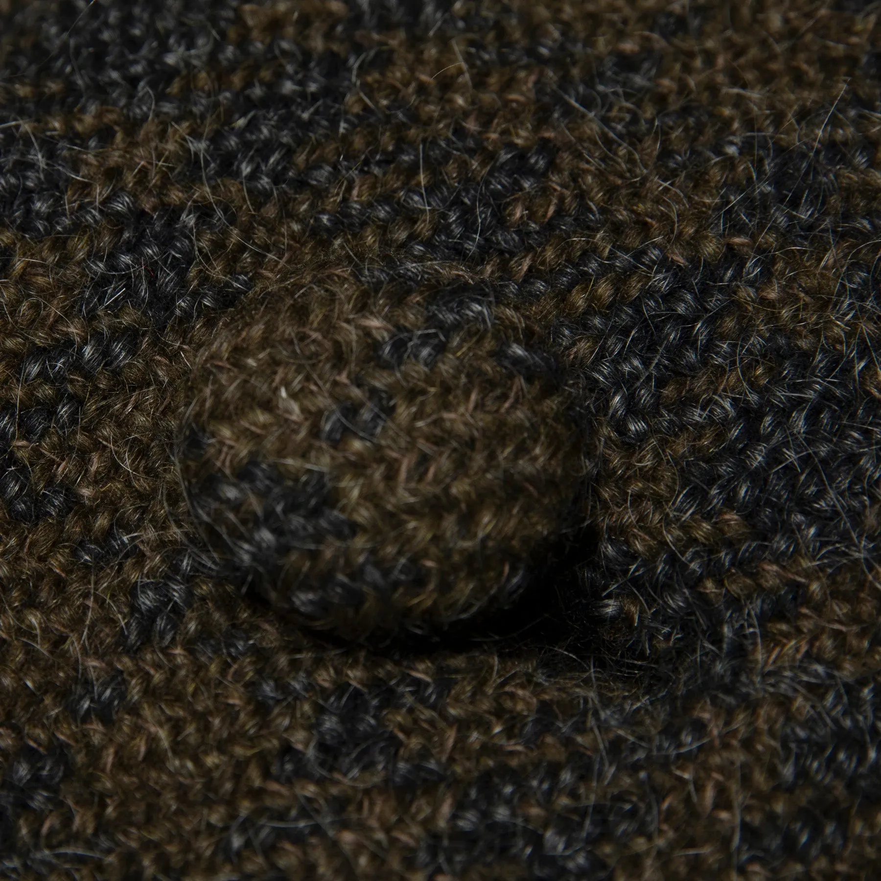 Stribel Homespun Donegal Tweed Car Coat