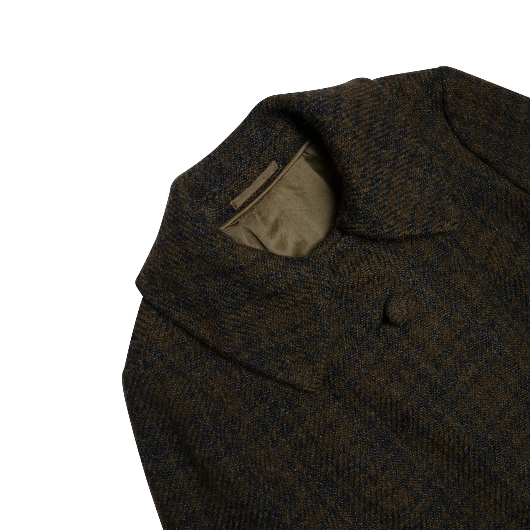 Stribel Homespun Donegal Tweed Car Coat