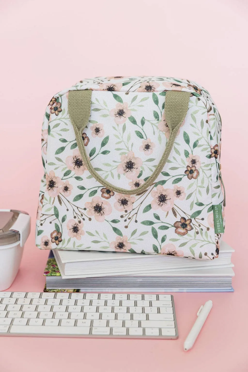 Woodland Floral Small Lunch Tote